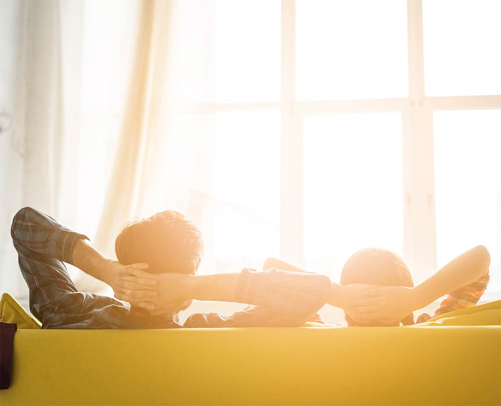 Contact double glazing